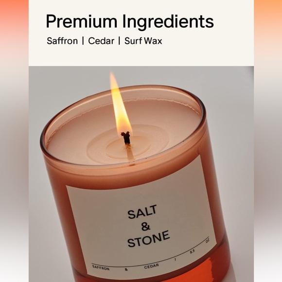 Salt & Stone Candle - Picture 3 of 8